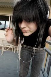 scene hair